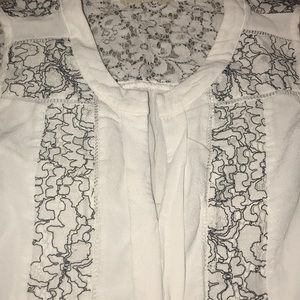 41Hawthorn lace detail sleeveless top